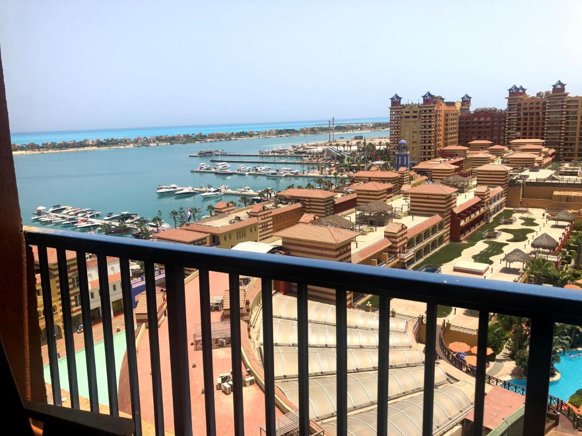 Sea View Apartment In Porto Marina El Alamein Exteriér fotografie