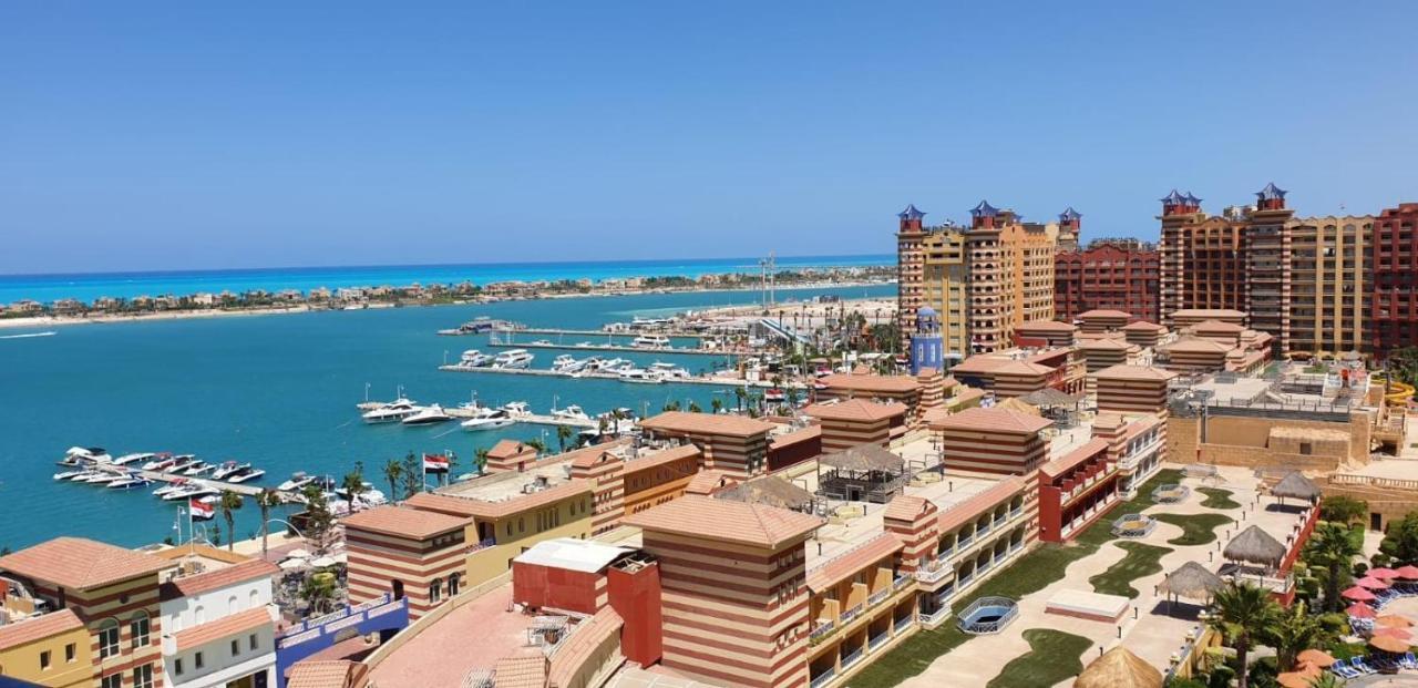 Sea View Apartment In Porto Marina El Alamein Exteriér fotografie