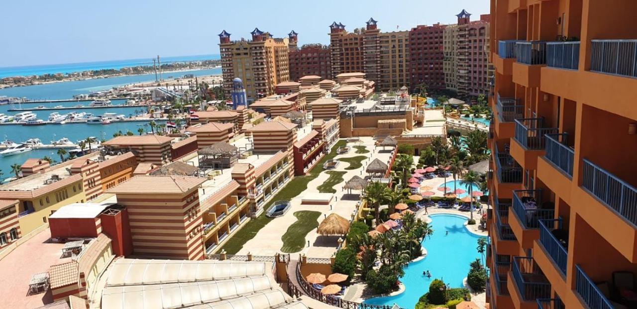 Sea View Apartment In Porto Marina El Alamein Exteriér fotografie
