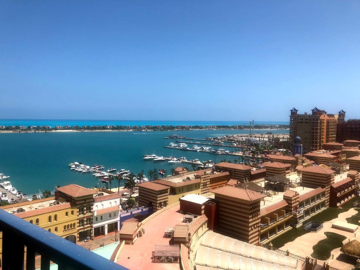 Sea View Apartment In Porto Marina El Alamein Exteriér fotografie