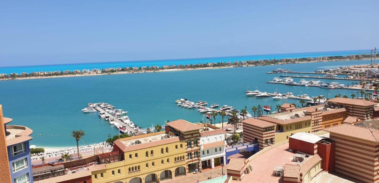 Sea View Apartment In Porto Marina El Alamein Exteriér fotografie