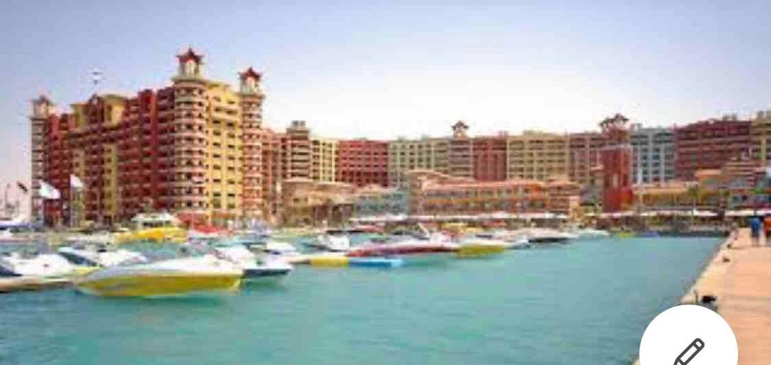 Sea View Apartment In Porto Marina El Alamein Exteriér fotografie