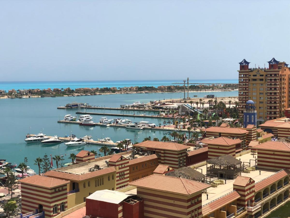 Sea View Apartment In Porto Marina El Alamein Exteriér fotografie