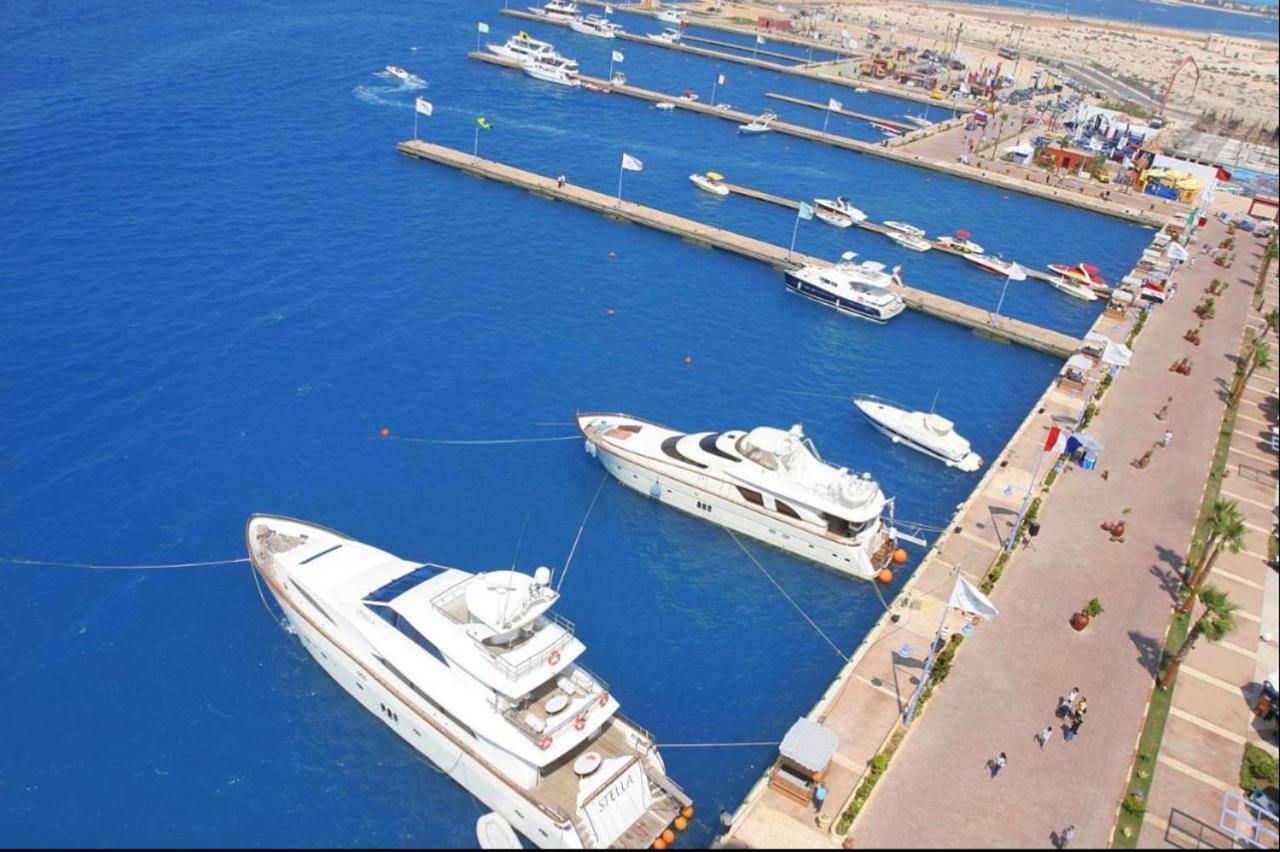 Sea View Apartment In Porto Marina El Alamein Exteriér fotografie