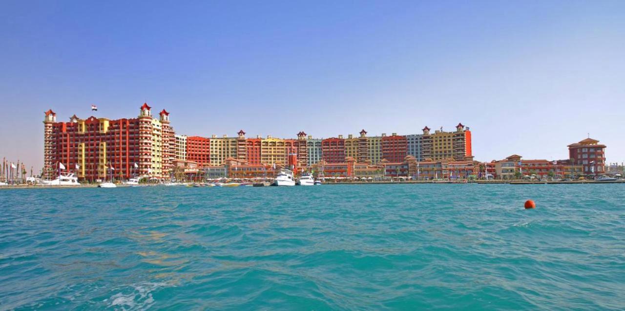 Sea View Apartment In Porto Marina El Alamein Exteriér fotografie
