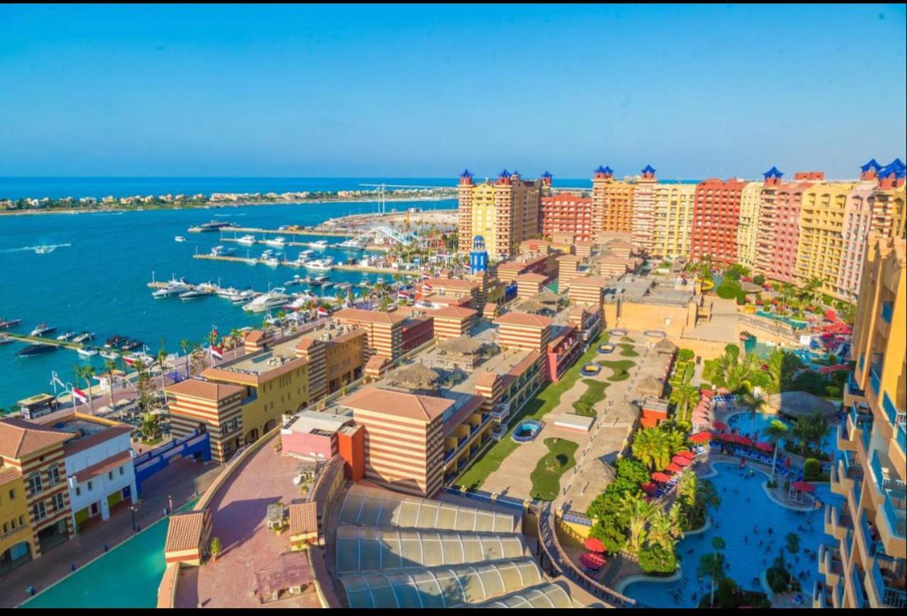 Sea View Apartment In Porto Marina El Alamein Exteriér fotografie