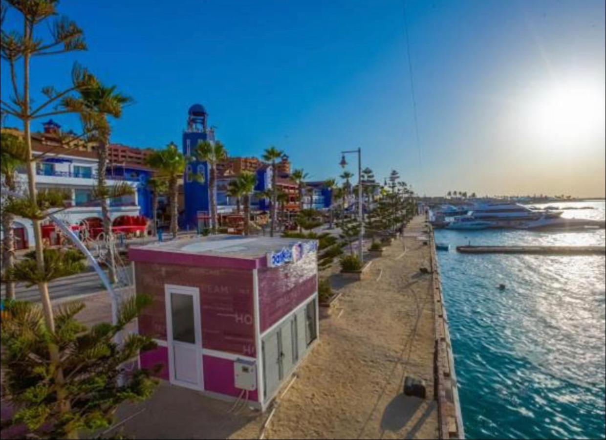 Sea View Apartment In Porto Marina El Alamein Exteriér fotografie