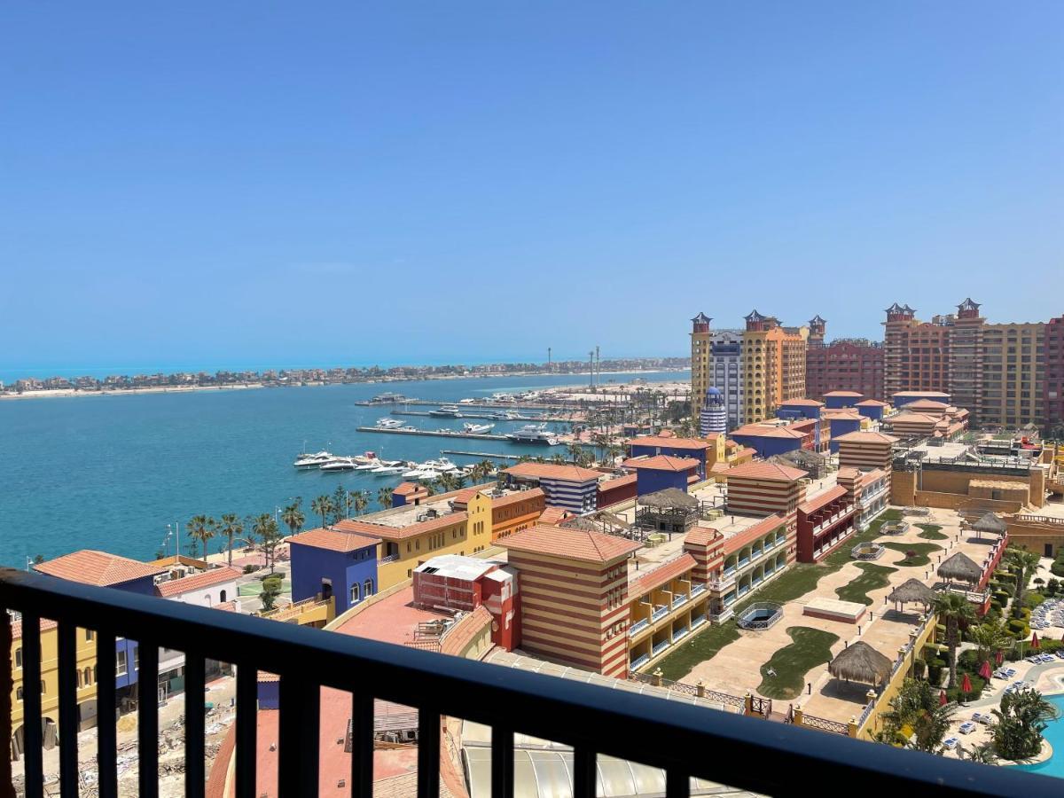 Sea View Apartment In Porto Marina El Alamein Exteriér fotografie